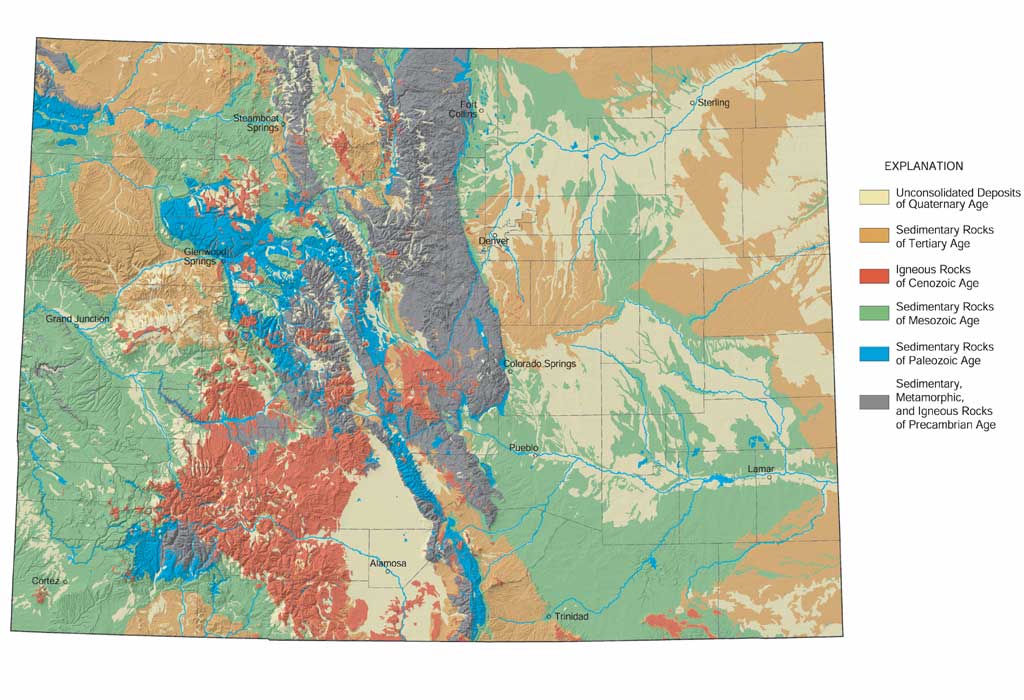 The map showing geological variability in the Modra wine rayon