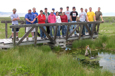 Field Geology Students - June 14, 2009